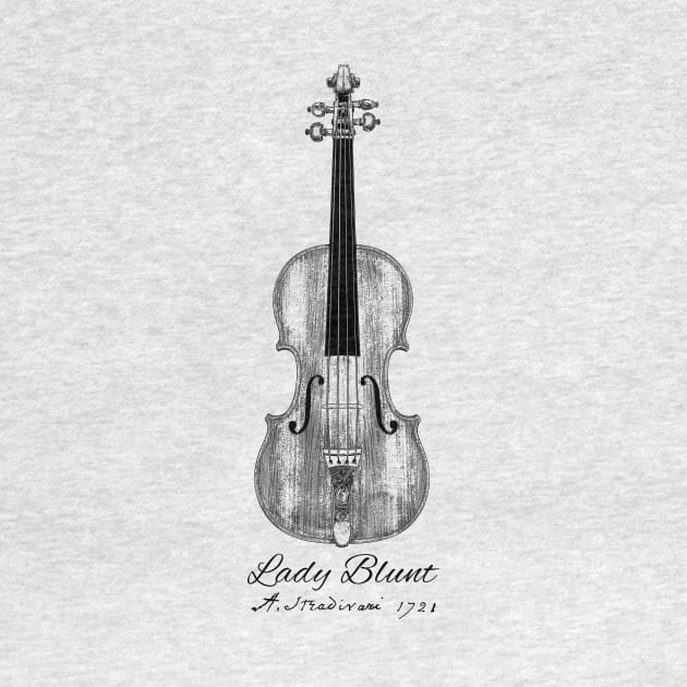 Lady Blunt Violin. Antonius Stradivarius by StabbedHeart